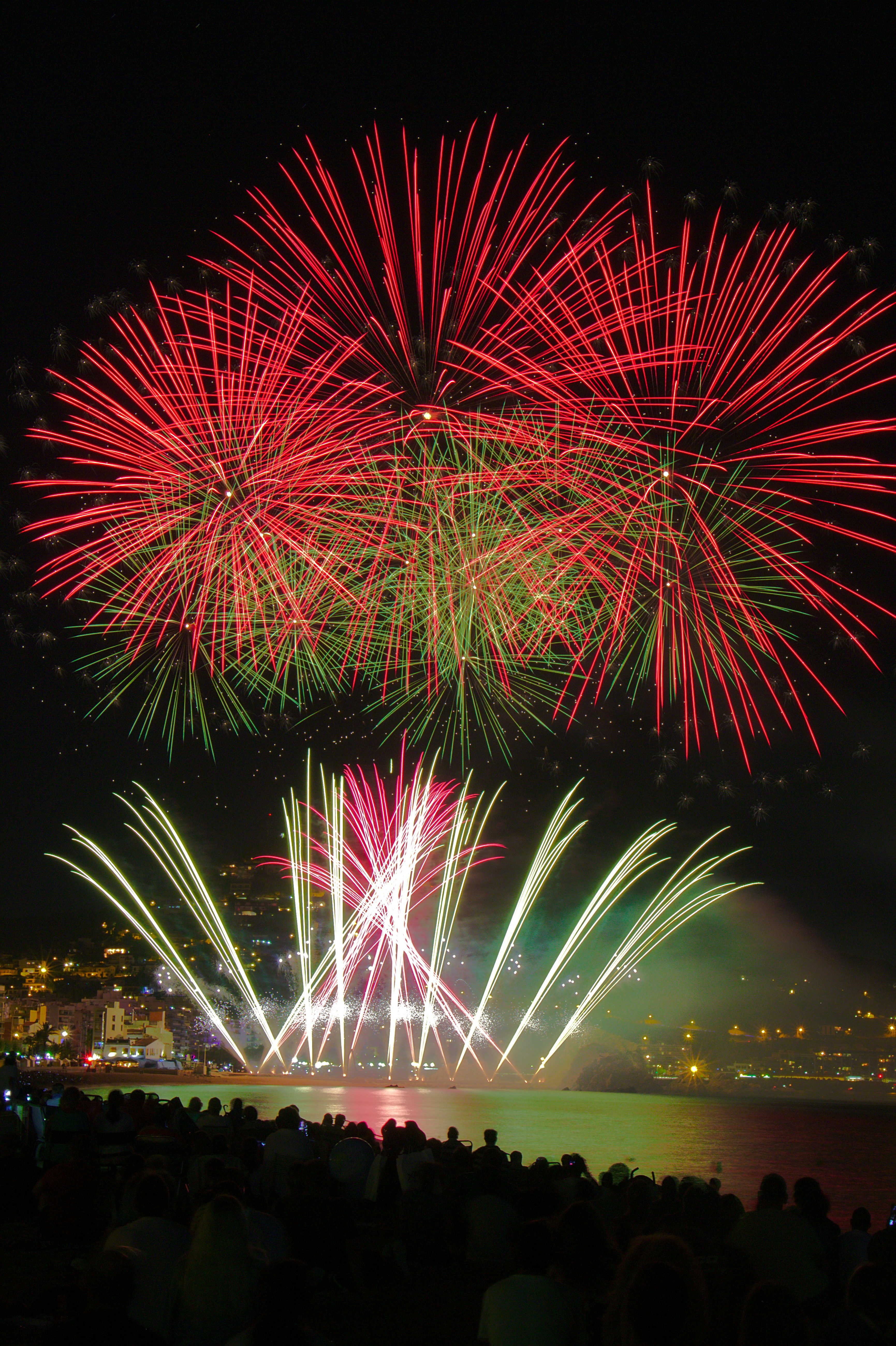 CyFireworks team completing safety checks after a fireworks display